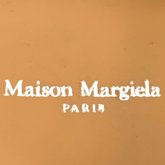 J19786 Maison Margiela 40 size dark brown hollow bag head casual semi-torch